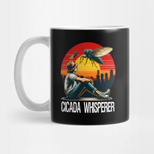 Cicada Whisperer, Cicada Brood X Summer 2024 Mug